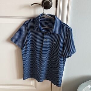 Vineyard Vines Kids Navy and White Polo Shirt